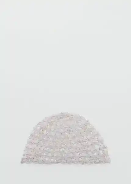 Gorro Carmi Plata Mujer Mango