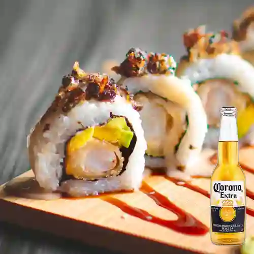 Combo Acevichado Roll + Cerveza Corona