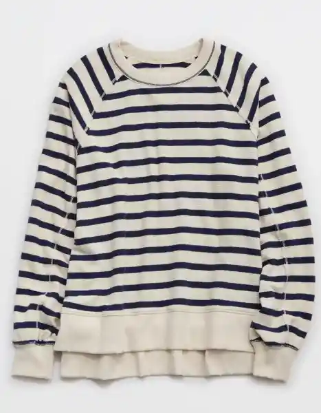 Buzo Aerie Beige Talla: SMALL 3592119 American Eagle