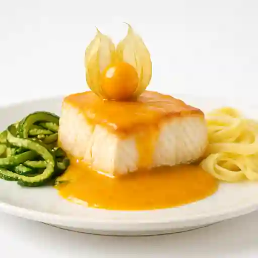 Corbina en Salsa de Uchuva