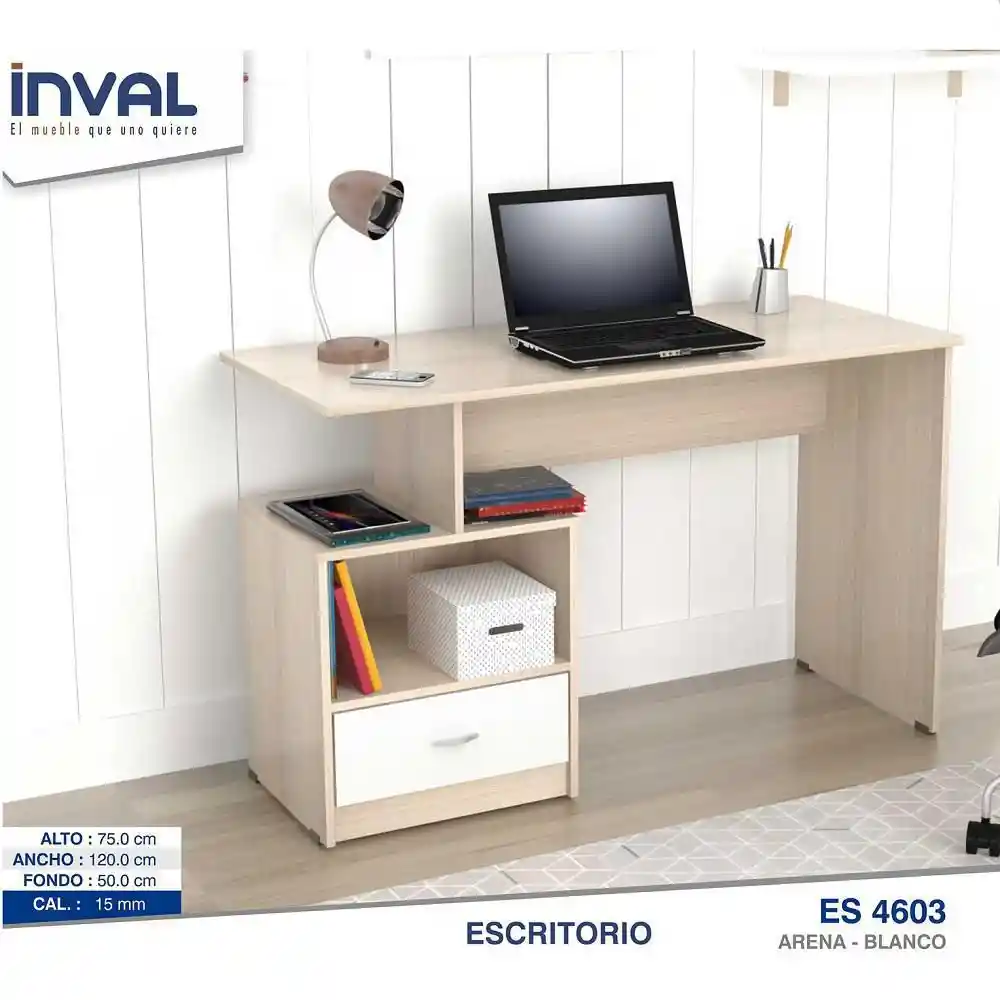 Escritorio Ancho Arena P Inval Es4603