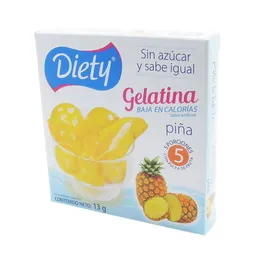 Diety Gelatina Baja en Calorías Piña