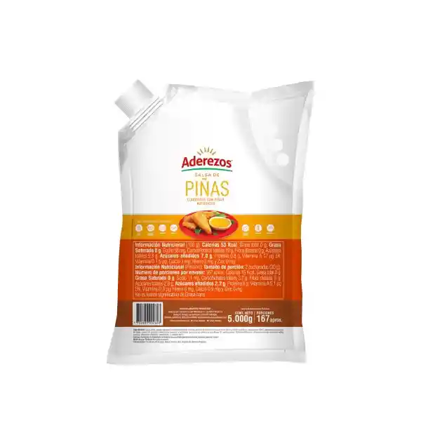 Aderezos Salsa de Piña