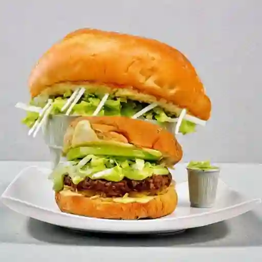 Hamburguesa doble carne res