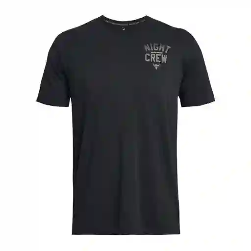 Under Armour Camiseta Rock Night Hombre Negro LG 1379751-001