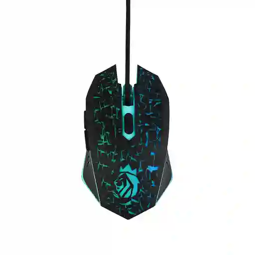 Miniso Mouse Con Luces De Colores Gaming Negro