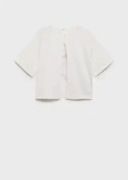 Camiseta Summer Offwhite Talla 10 Niñas Mango