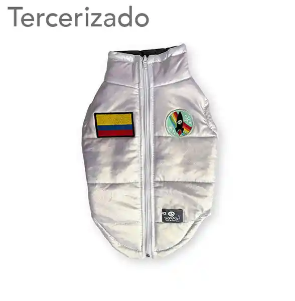 Disfraz Para Mascota Chaleco Astronauta Tornasol L