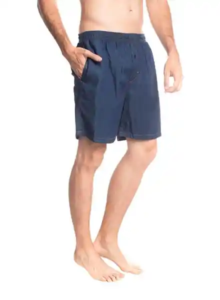 Pantalón Corto Hombre Índigo Talla M Bronzini