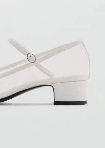 Zapatos Naitis Blanco Talla 37 Mujer Mango