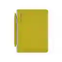 Set Libreta Elástico + Lápiz Amarillo Diseño 0010 Casaideas