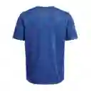 Under Armour Camiseta Tech Jacqrd Hombre Azul LG 1377052-471