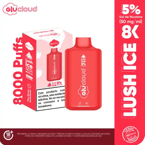 Glucloud Vaporizador 8K Lush Ice