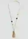Collar Camila Oro Talla 99 Mujer Mango