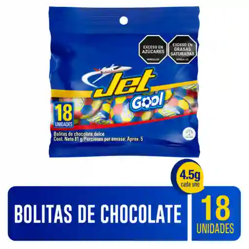 Jet Bolitas de Chocolate Gool