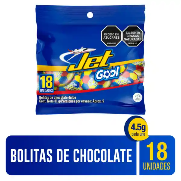 Jet Bolitas de Chocolate Gool