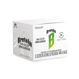 Bretaña Pack Bebida Con Alcohol Limón Jengibre