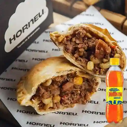 Combo Empanada Trigo Campesina + Colombiana 250 ml