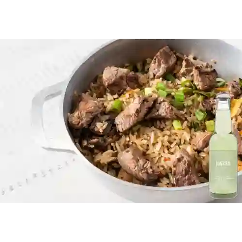 Combo Chaufa Mixta +Hatsu Sandia&Albahaca 300ml