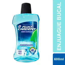 Enjuague Bucal Fluocardent Frescura Zero Alcohol x 600 ml