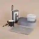 Organizador Serie Silver Gray Gris Oscuro Grande Miniso