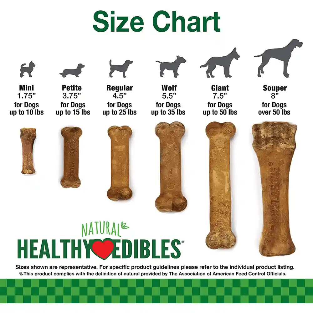 Healthy Edibles Hueso para Perro Variety Pack