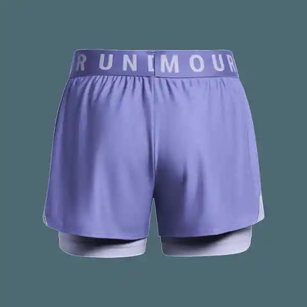 Under Armour Short Play Up 2-in-1 Para Mujer Morado Talla SM