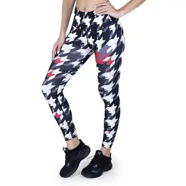 Legging Houndstooth Print Talla L Everlast