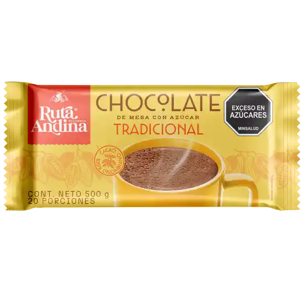 Ruta Andina Chocolate Mesa Tradicional Azúcar