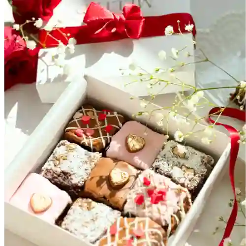 Caja X9 Mini Brownies para Mamá