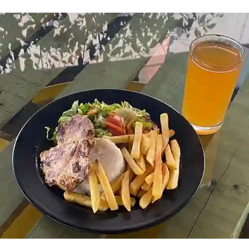 Cerdo a la plancha