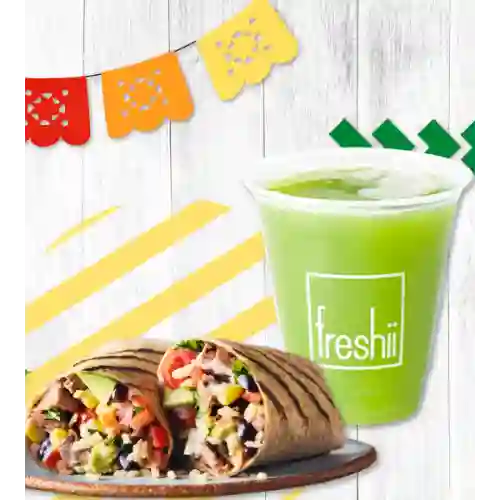 Burrito Tex Mex y Super Detox