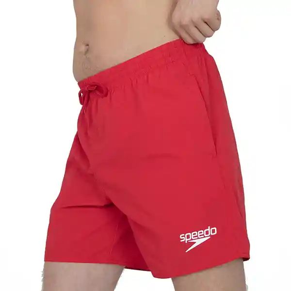 Speedo W Short Largo Essentials 16 Rojo Talla S