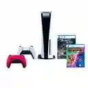 Playstation kit consola ps5 stan + control + juego