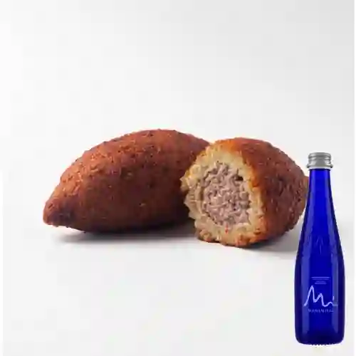 Combo Quibbe + Manantial Sin Gas 300 ml