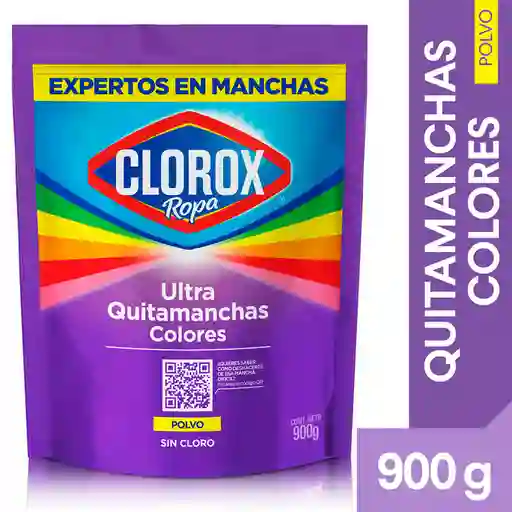 Clorox Quitamanchas en Polvo para Ropa Colores Vivos Ultra
