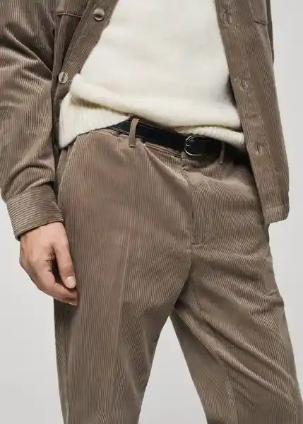 Pantalón Pierre Vison Talla 40 Hombre Mango