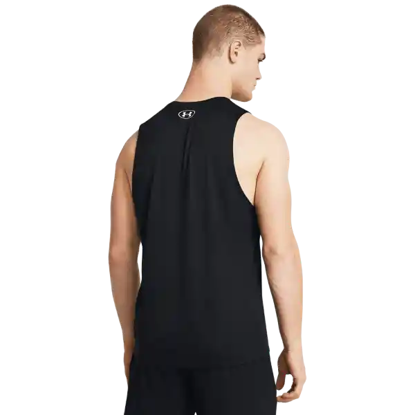 Under Armour Camiseta Tech Tank Entrenamiento Hombre Negro LG