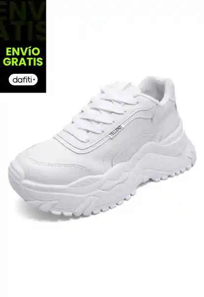 Tenis Dama Blanco Talla 39 457 Tellenzi