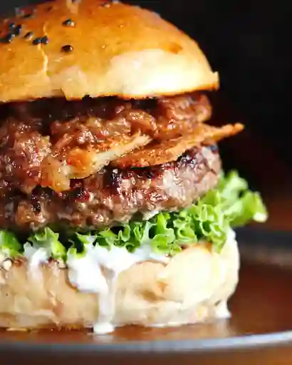 Hamburguesa American Onion Bbq