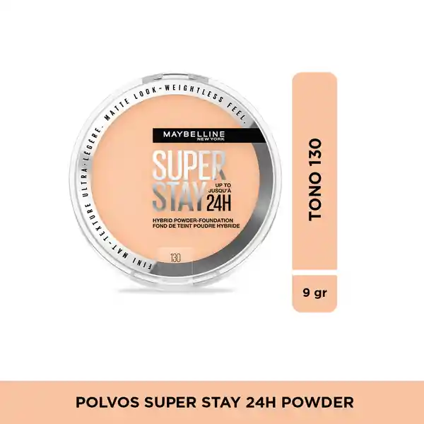 Polvo Compacto Maybelline SuperStay 24 hr 130