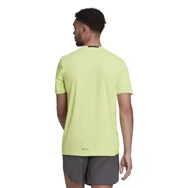 Adidas Camiseta D4M Tee Para Hombre Amarillo Talla L Ref: HF7218