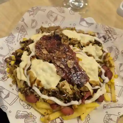 Combo para dos salchipapas