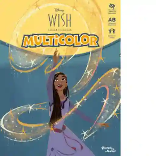 Wish. Multicolor Disney