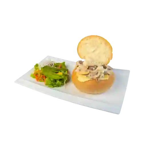 Pollo Champiñones