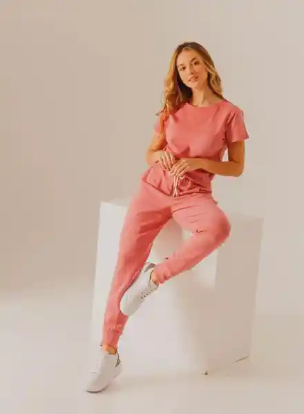 Pantalón Capri Mujer Rosado Talla 10 People