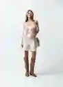Short Mujer Crudo Marfil Claro 6 451G371 Naf Naf