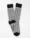 Medias Lucky Negro Sombrío Ultraoscuro Talla 10-12 Chevignon