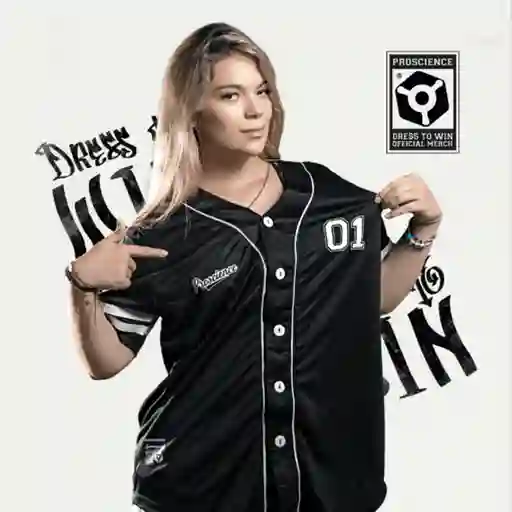 Proscience Camiseta Beisbolera Negra XL