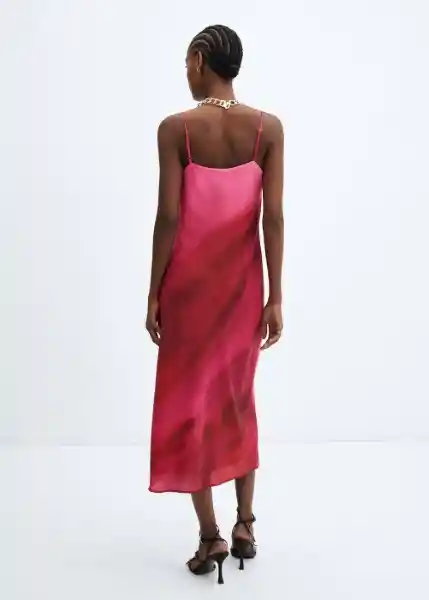 Vestido Sof-X Fucsia Talla XS Mujer Mango